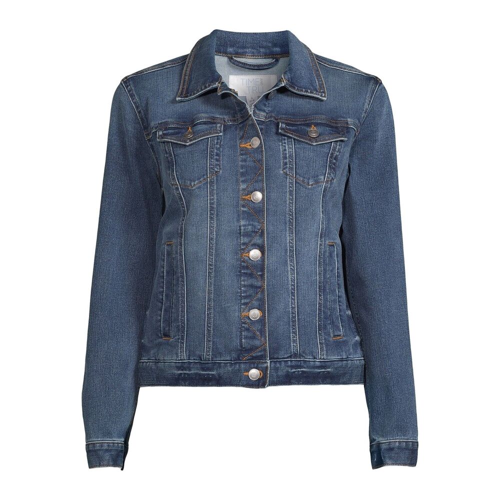 Time and Tru Medium Wash -Size X-Large Women's Denim Jacket - Picture 3 of 6